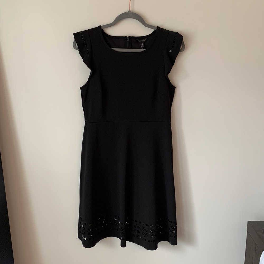 NWT Banana Republic Black Dress Size 4P